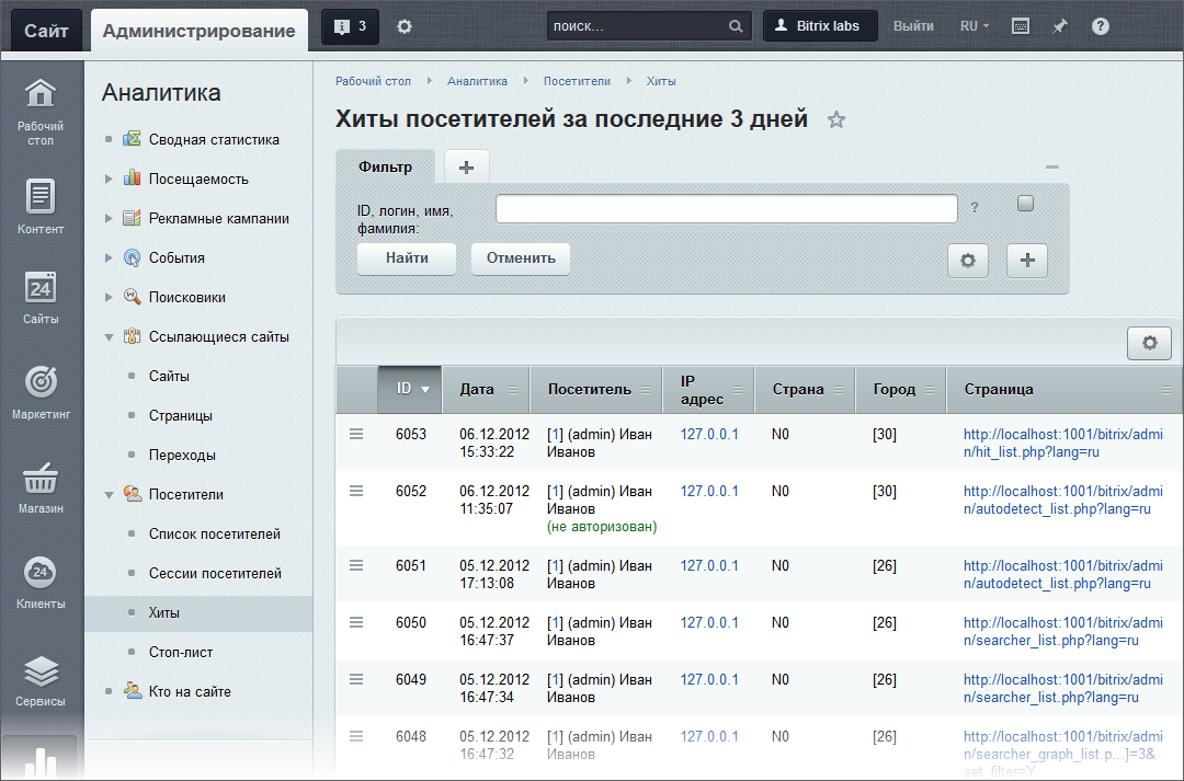 наценка на заказ битрикс
