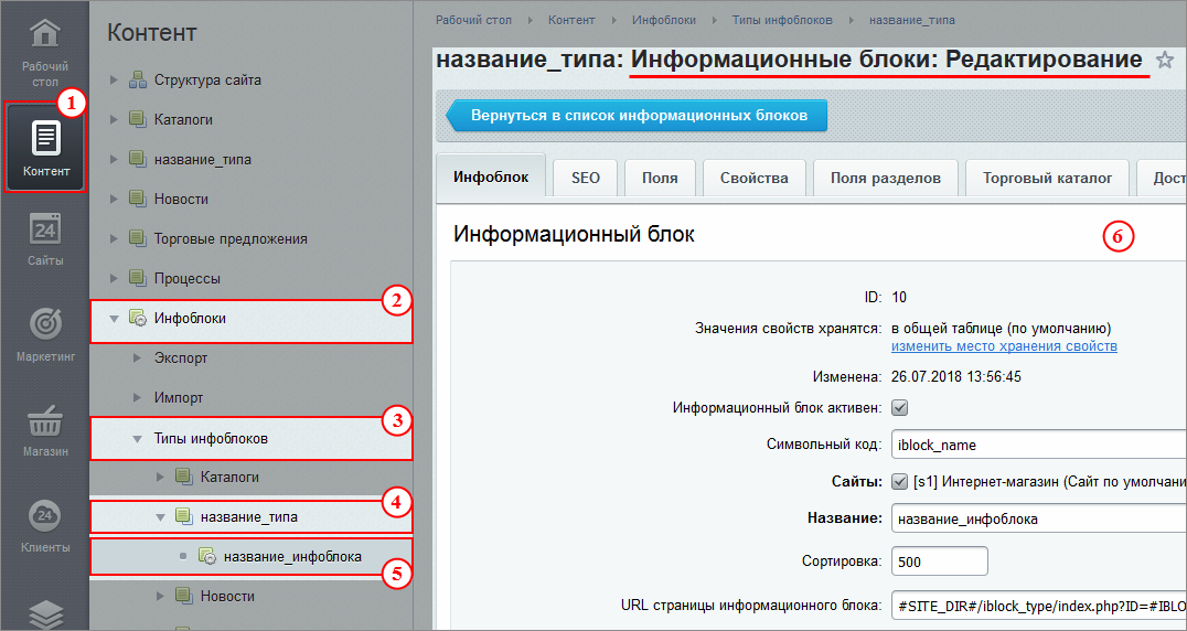 Инфоблок